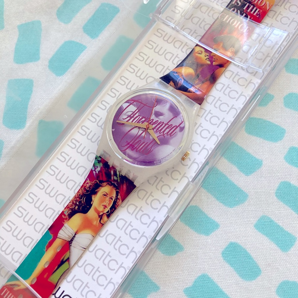 Swatch watch - romance novel